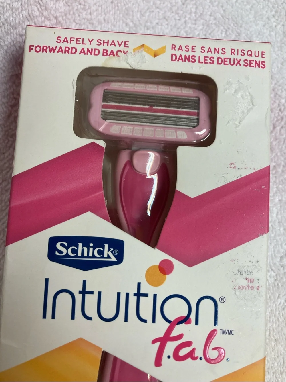 Schick Intuition f.a.b. Women's Razor — Pink